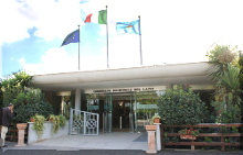 L'ingresso del Consiglio regionale del Lazio.
