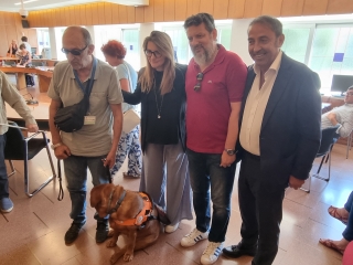 Audizione in commissione Sanità sulla proposta di legge regionale per l’addestramento di cani guida per soggetti non vedenti. Audizione in commissione Sanità sulla proposta di legge regionale per l’addestramento di cani guida per soggetti non vedenti.