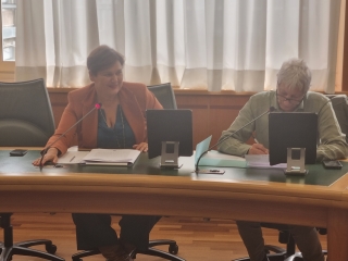 La presidente Eleonora Mattia durante la seduta odierna del Comitato regionale di controllo contabile. La presidente Eleonora Mattia durante la seduta odierna del Comitato regionale di controllo contabile.