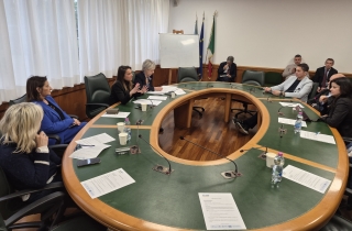La seduta odierna della commissione speciale "Semplificazione amministrativa", nella sala Di Carlo del Consiglio regionale del Lazio.