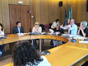 Audizione VI commissione in sala Etruschi