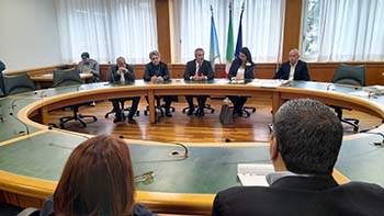 Audizione seconda commissione sala Latini