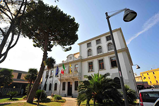 La sede del comune di Civitavecchia.