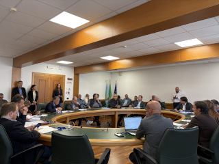 Un momento dell'audizione.