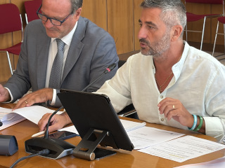 Il presidente Tripodi e il consigliere Mitrano.