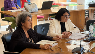 Da sinistra la Garante Formisano e la presidente Savo.