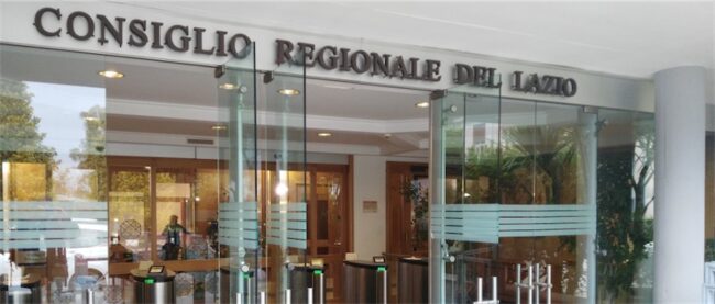 Ingresso Consiglio regionale Lazio