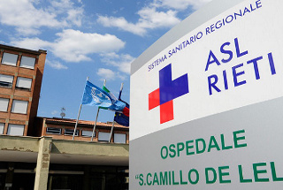 L'ospedale San Camillo de Lellis di Rieti.
