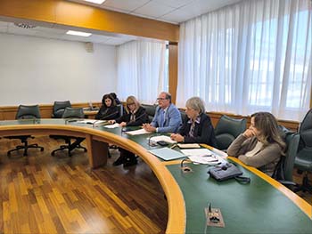 Sesta commissione in audizione sala Latini