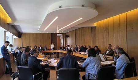 Settima commissione seduta in sala Etruschi