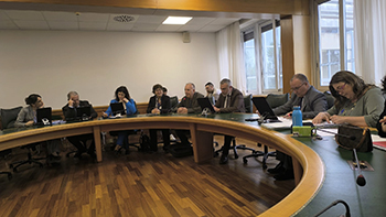 VIII commissione in sala Latini
