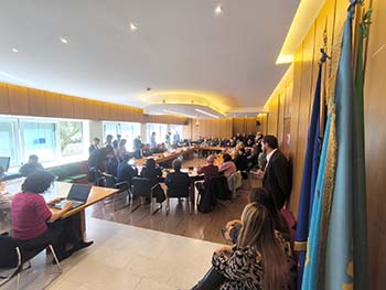 VII commissione seduta in sala Etruschi