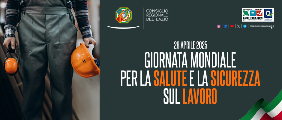 Giornata mondiale per la Salute e la Sicurezza sul Lavoro