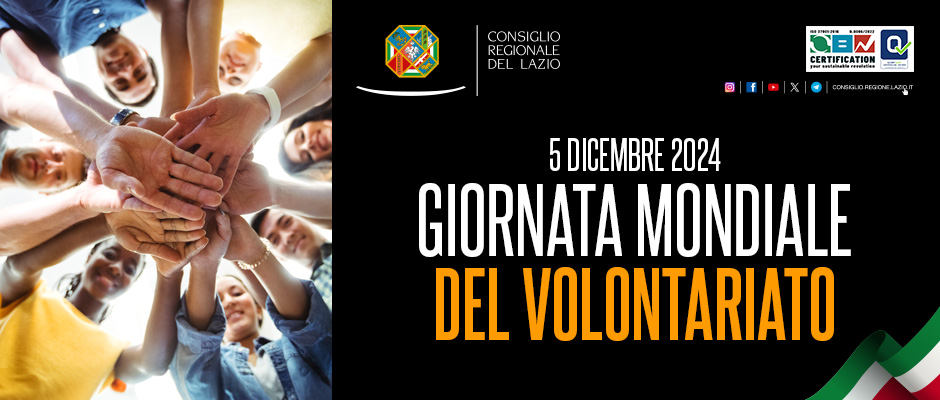 Giornata mondiale del volontariato