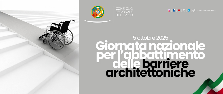 Giornata nazionale per labbattimento delle barriere architettoniche