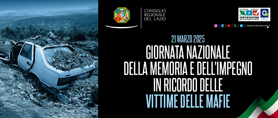 Giornata nazionale della memoria e dell'impegno in ricordo delle vittime delle mafie