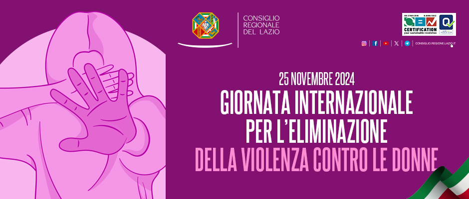 Giornata internazionale per l'eliminazione della violenza contro donne