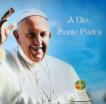 A Dio Papa Francesco dal Consiglio regionale del Lazio
