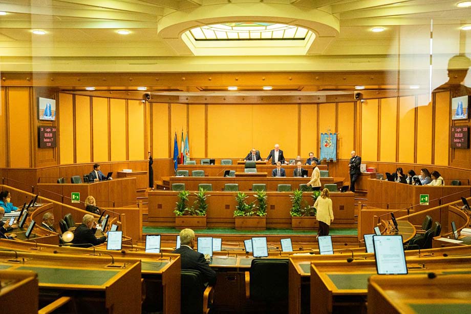 Aula Consiglio regionale seduta 28 07 2026