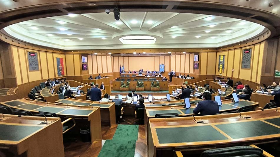 Aula Consiglio regionale Lazio