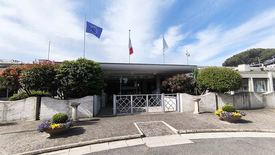 Ingresso Consiglio regionale del Lazio