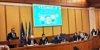 Giornata Internazionale Infanzia Consiglio regionale del Lazio 20 11 2025 - Tavolo